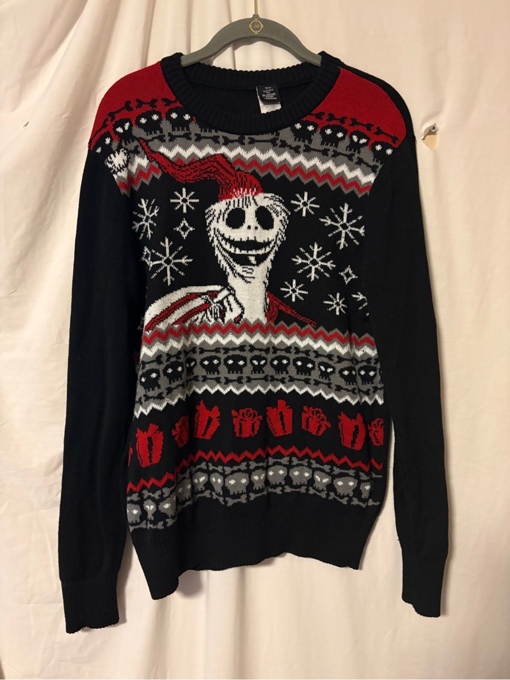 Disney The Nightmare Before Christmas Jack Skellington Holiday Sweater